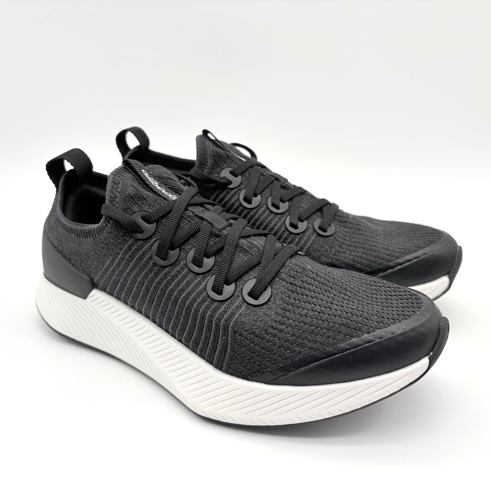 Allbirds Tree Glider Sneakers Womens Size 8.5 Black Lace Up Athletic Shoes
